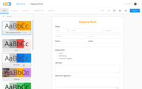 123formbuilder formerly 123contactform reviews ratings trustradius 123 contact form login